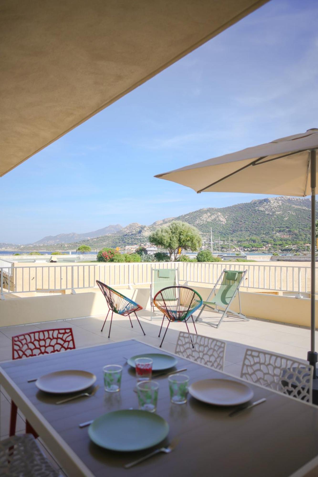 Appartement La Balagne , Bord De Mer, Grande Terrasse, Sant'Ambroggio Lumio  Bagian luar foto