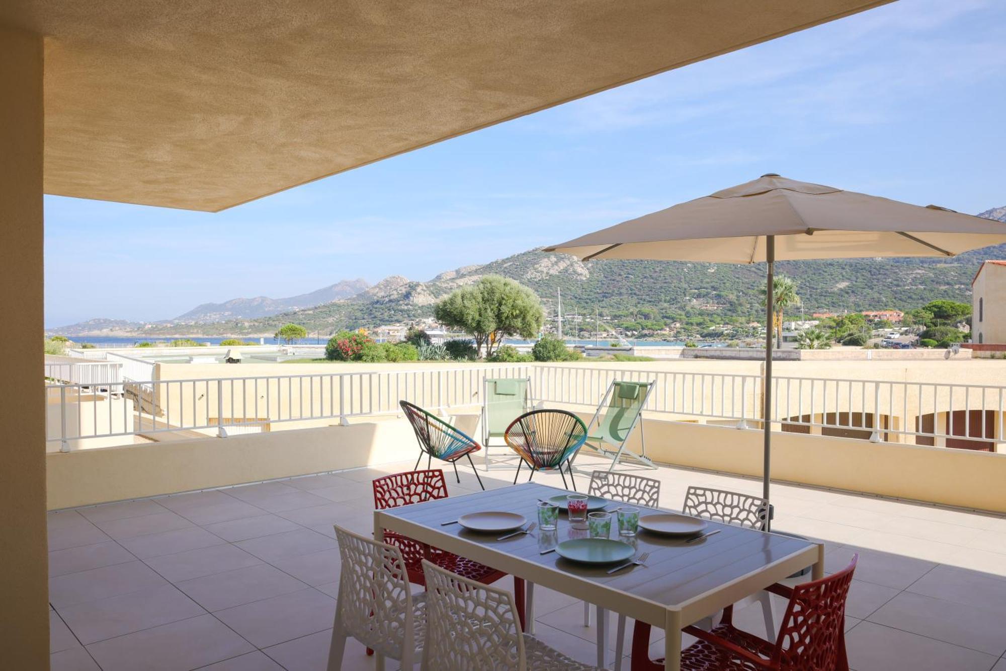 Appartement La Balagne , Bord De Mer, Grande Terrasse, Sant'Ambroggio Lumio  Bagian luar foto